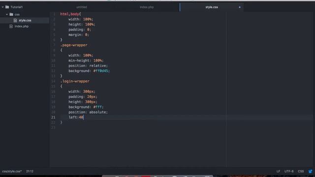 Login page using Php and Mysql - Part 1 смотреть онлайн