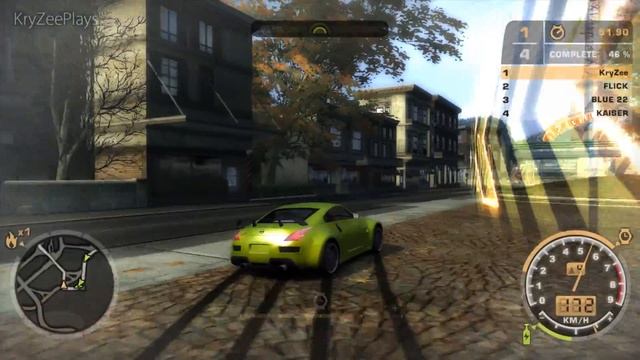 NFS Most Wanted | Nissan 350Z Mod Gameplay [1440p60] смотреть онлайн