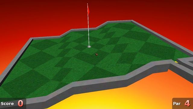 Neverputt - Crazy Golf hole 5 смотреть онлайн