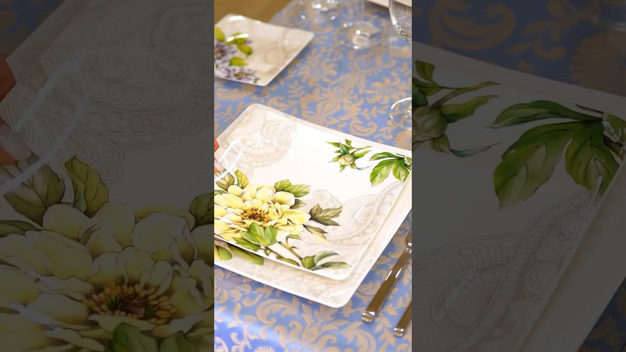 Премиальный костяной фарфор Quinsai Garden открывает притягательный мир Востока смотреть онлайн