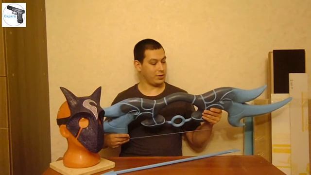 Маска и лук Киндред из игры League of Legends своими руками смотреть онлайн