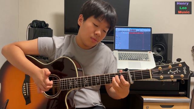 Until I Found You - Stephen Sanchez (fingerstyle guitar cover) смотреть онлайн