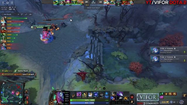 WTF 41 KILLS Slark 7.33 by 23Savage Vs Nisha | Dota 2 Pro Gameplay [Learn Top Dota] смотреть онлайн