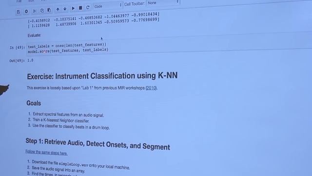 Music Information Retrieval using Scikit-learn (MIR algorithms in Python) - Steve Tjoa смотреть онлайн