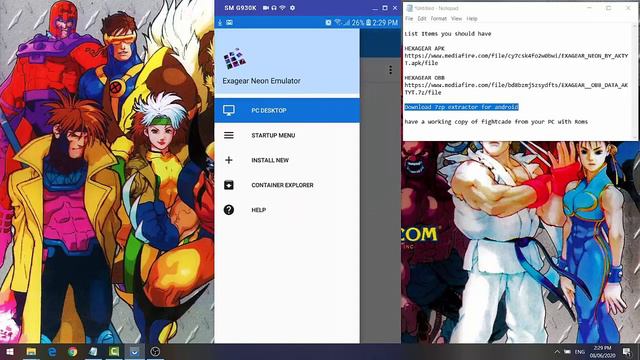 How To Play - Fightcade On Android Phones Via Exagear (Emulation Tutorial) #StayHome #PlayAtHome