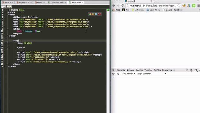 Bootstrap Imperative vs Declarative Angular Js смотреть онлайн