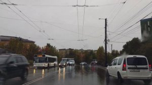 Мурманск, 20 сентября, первый снег.