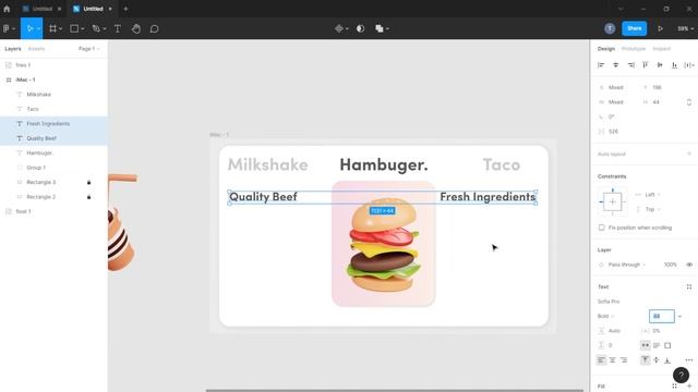 Trying Figma For The First Time And Made this Cool Food UI !! смотреть онлайн