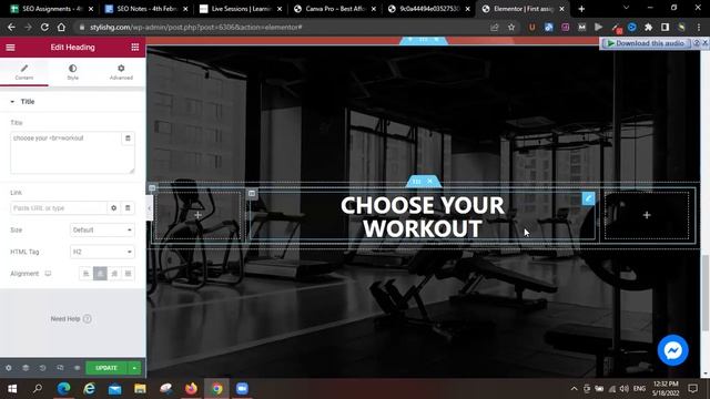 How to make Transparent Image background in Elementor Free version | WordPress|3rd | Block (part 1) смотреть онлайн
