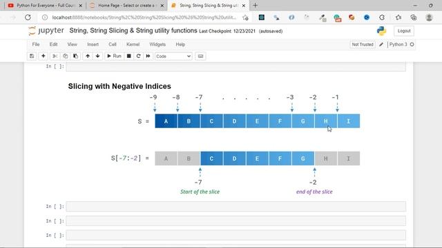 (2022) Lecture 8 || String, String Slicing & Important String Methods in Python[Hindi-Urdu] смотреть онлайн