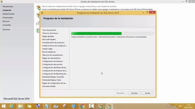 Instalacion de SQL 2014 para la clase de T-SQL 2016 смотреть онлайн