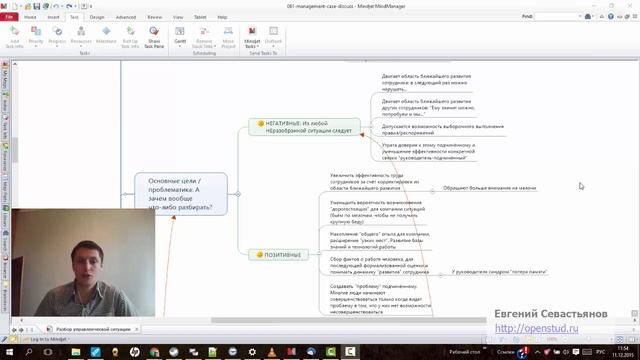 Управленческие ситуации: их разбор, как замена воспитательных бесед с подчинёнными смотреть онлайн