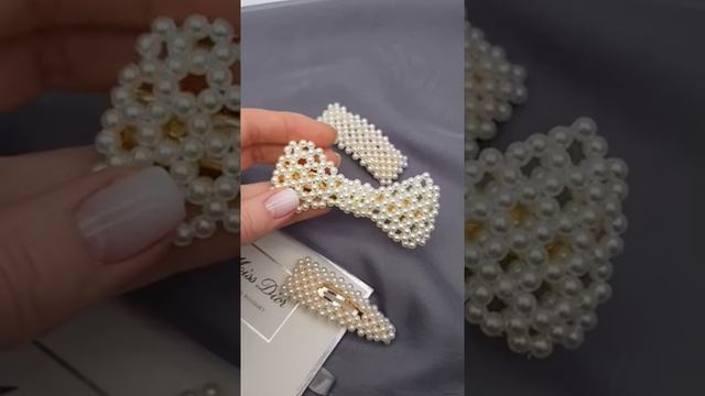 Жемчужные заколки