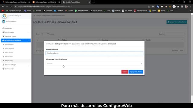 Sistema de Pagos con Historial en PHP y MySQL смотреть онлайн