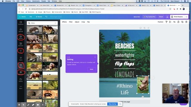 Canva Poster Making Directions смотреть онлайн