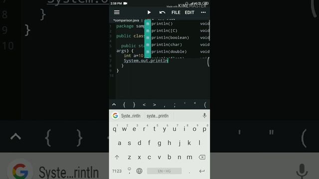 Comparison operator's in java programming in phone смотреть онлайн