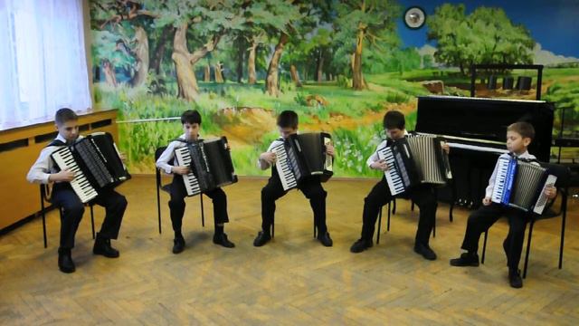 Россия, Москва, Зеленоград, Ансамбль аккордеонистов оркестровой студии "Гармония" смотреть онлайн