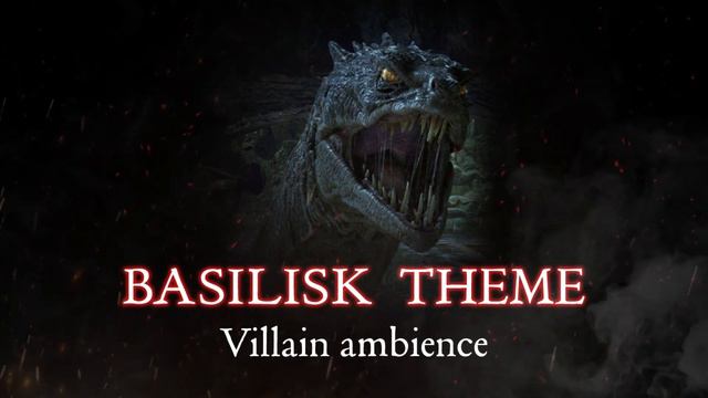 Basilisk Theme 1 Hour | Calm Ambience Mix | Harry Potter Soundtrack
