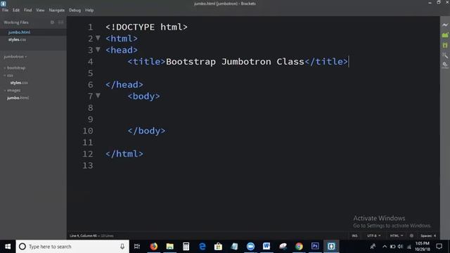 Bootstrap Tutorial For Beginners - 12 | Bootstrap Jumbotron Class | Bootstrap Page-Header Class смотреть онлайн