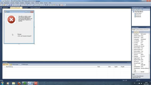 Making OF Luke Filewalker___Visual Basic 2010 Fun Virus _ 3 смотреть онлайн