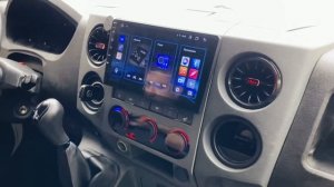 Газель Некст установка крутилки печки и воздуховоды