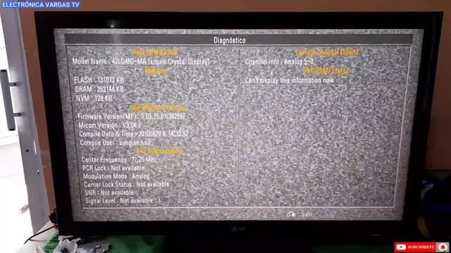 ?MENU OCULTO, TV LG 47LD450, Como entrar y ver el menú oculto, fácil y sencillo. смотреть онлайн