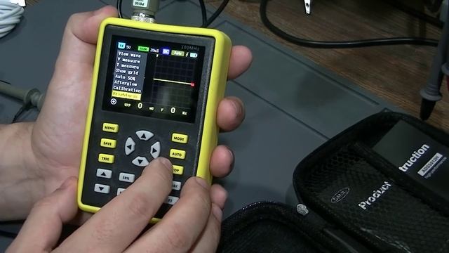 Osciloscópio portátil ADS5012h de 100MHz e 500MSa/s!!! Portable Oscilloscope! смотреть онлайн