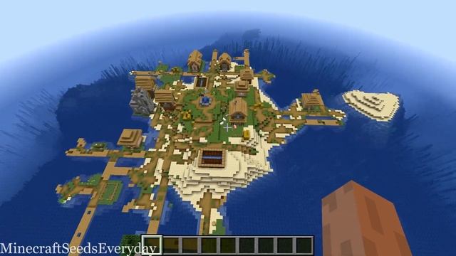 Minecraft 1.15.2 Seed 336: Another fantastic island village not too far [JAVA] смотреть онлайн