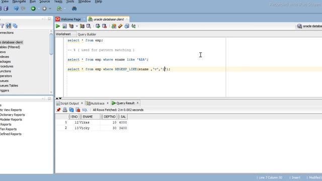 ETL Testing : Regular Expression REGEXP" in Oracle | regex like | Interview Questions using regexpr смотреть онлайн