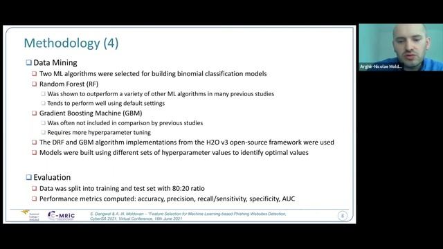 Feature Selection for Machine Learning based Phishing Websites Detection смотреть онлайн