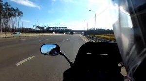 Мой первый выезд на honda cbf600 sa