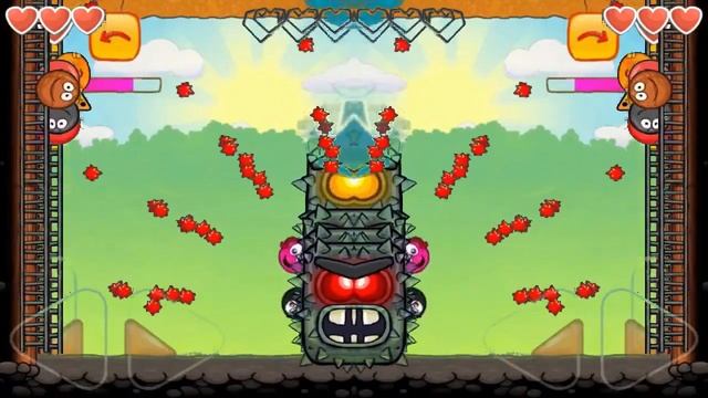 RED BALL 4 ALL BALLS TWIN FUSION BATTLE WITH RED BALL 3 BOSS FIGHT FUNNY GAMEPLAY смотреть онлайн