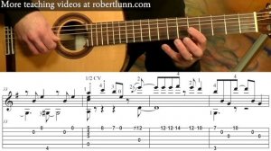 AUTUMN LEAVES - Full Tutorial with TAB - Fingerstyle Guitar