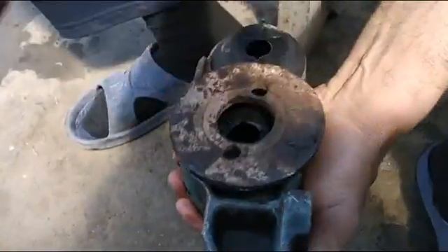 Замена задней подушки двигателя ГАЗ 4301 ГАЗ 3309 смотреть онлайн