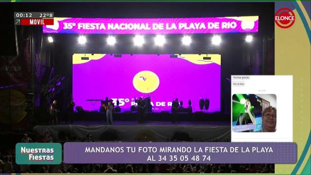 #NuestrasFiestas Los Palmeras finalizan la tercera noche de la Fiesta de la Playa en Concepción смотреть онлайн