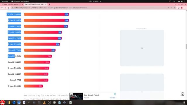 CPU2023,2024: Intel Core i5 13490F vs 13400F | Intel Core i5 14400F Over 50% Performance Per Watt смотреть онлайн