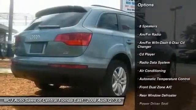 2008 Audi Q7 3.6 Orlando FL 32807 смотреть онлайн