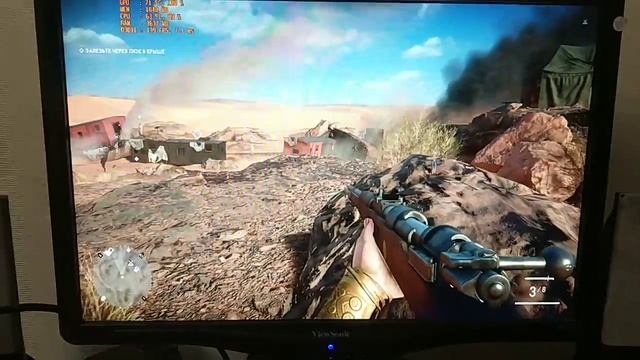 Тест видеокарты в Battlefield1 смотреть онлайн