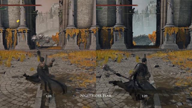 Elden Ring Flail Buff 1.08 vs 1.09 Comparison смотреть онлайн