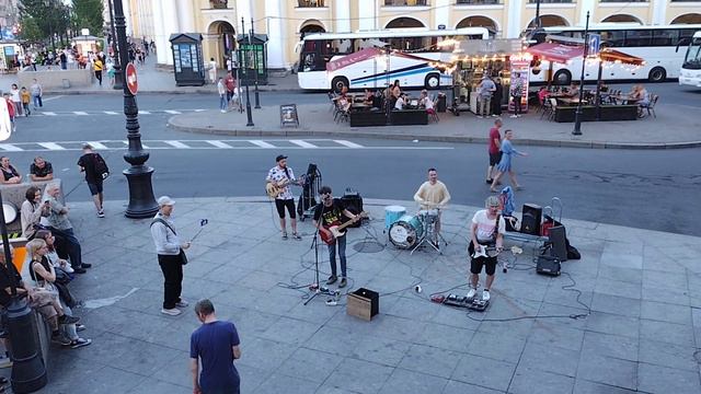 Сплин – Орбит без сахара. Кавер от группы Opium на Думской в СПб смотреть онлайн