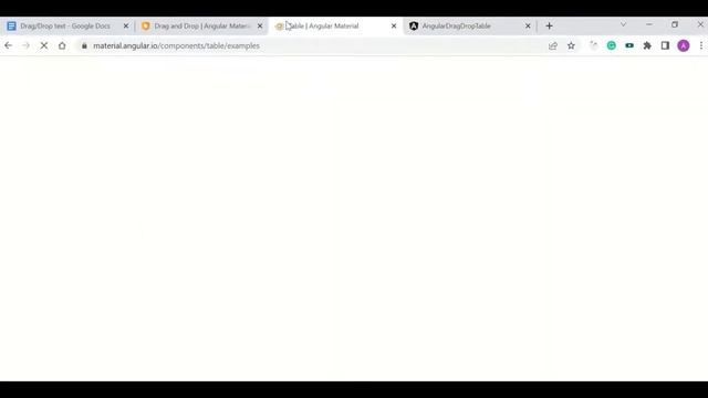 Drag-Drop Angular Material Table смотреть онлайн