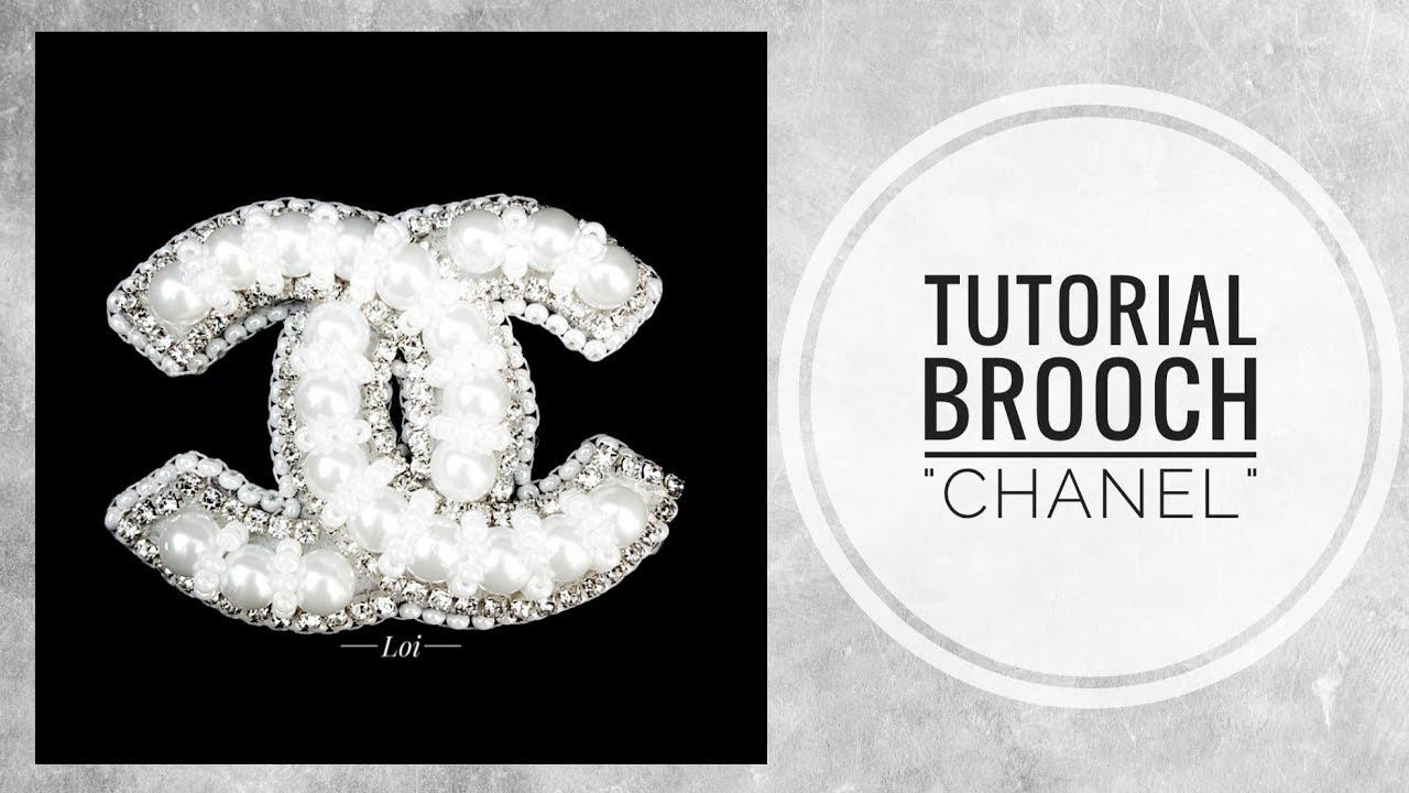 #МК - Брошь "Chanel" своими руками | #Tutorial - Brooch "Chanel" with his hands смотреть онлайн