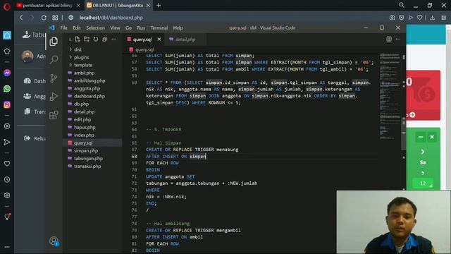TabunganKita - Aplikasi Berbasis Web dengan menggunakan Database Oracle 11g dan Pemrograman PHP смотреть онлайн