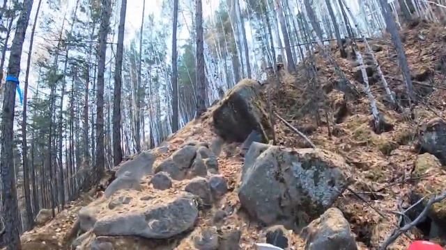 Город Братск, Enduro гонка по берегу Ангары.. Очень красивый лес. смотреть онлайн