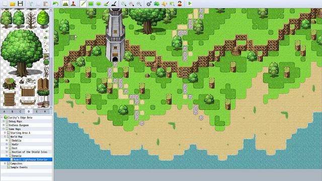 RPG Maker MV Speed Map - Rydell Lighthouse смотреть онлайн