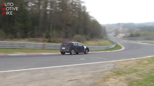 2018 Hyundai Kona spied testing at the Nürburgring смотреть онлайн