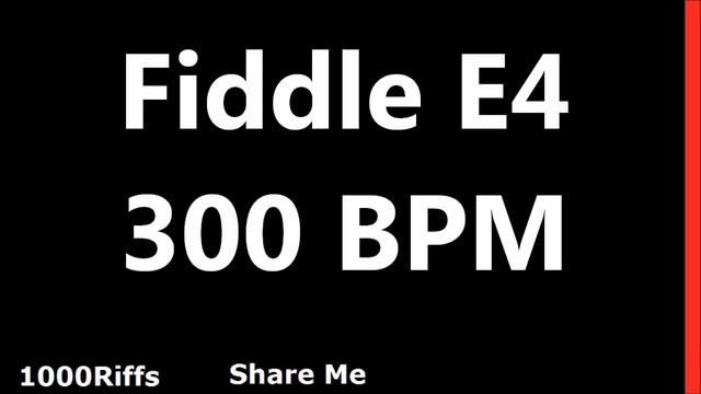 Fiddle E4 Metronome : 300 BPM смотреть онлайн