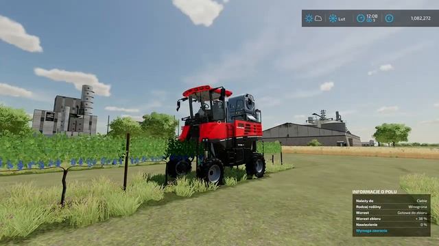 prezentacja dodatku Ero grapeliner series 7000#farming Simulator 22 смотреть онлайн