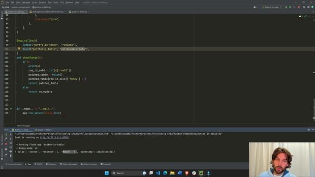 Dash Ag Grid - Adding Custom Components смотреть онлайн