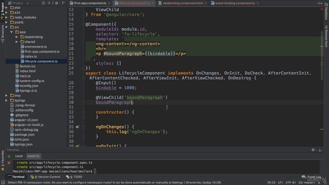 030 Template Access with Local References ViewChild and ContentChild смотреть онлайн